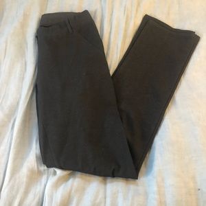 EUC Betabrand small dark charcoal grey pants